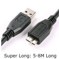 Super Long USB 3.0 Super Speed Micro USB Hard Drive / Hard Disk Cable | USB 3.0 A to Micro USB Extension Cable Super Long USB 3.0 Super Speed Micro USB Hard Drive / Hard Disk Cable | USB 3.0 A to Micro USB Extension Cable