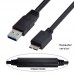 Super Long USB 3.0 Super Speed Micro USB Hard Drive / Hard Disk Cable | USB 3.0 A to Micro USB Extension Cable Super Long USB 3.0 Super Speed Micro USB Hard Drive / Hard Disk Cable | USB 3.0 A to Micro USB Extension Cable