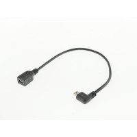 90 Degree Angled USB Mini Female to USB Mini Male Cable Adapter / Cord 90 Degree Angled USB Mini Female to USB Mini Male Cable Adapter / Cord