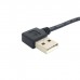 Super Short Right Angle USB-A Male to Right Angle USB-B Male Printer / Scanner / Fax / Copier Cable Super Short Right Angle USB-A Male to Right Angle USB-B Male Printer / Scanner / Fax / Copier Cable