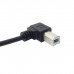 Super Short Right Angle USB-A Male to Right Angle USB-B Male Printer / Scanner / Fax / Copier Cable Super Short Right Angle USB-A Male to Right Angle USB-B Male Printer / Scanner / Fax / Copier Cable