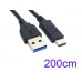 Super Long USB-C Male to USB 3.0 A Male Extension Cable / Data & Sync Cable Super Long USB-C Male to USB 3.0 A Male Extension Cable / Data & Sync Cable