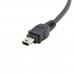 Super Short USB Type C (USB-C) Male to USB 2.0 Mini USB Male Cable Adapter