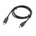 Super Short USB Type C (USB-C) Male to USB 2.0 Mini USB Male Cable Adapter