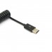 Coiled Retractable (Strecheable) USB-C Extension Cable (USB-A male to USB-C male) Coiled Retractable (Strecheable) USB-C Extension Cable (USB-A male to USB-C male)