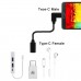 USB-C Right Angle Male to USB-C Female Extender / Extension Cable / Adapter USB-C Right Angle Male to USB-C Female Extender / Extension Cable / Adapter