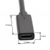 USB-C Right Angle Male to USB-C Female Extender / Extension Cable / Adapter
