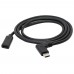 USB-C Right Angle Male to USB-C Female Extender / Extension Cable / Adapter