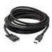 Panel Mount USB 3.0 Micro USB male to USB A male Extension Cable for Data Sync and Charging Panel Mount USB 3.0 Micro USB male to USB A male Extension Cable for Data Sync and Charging