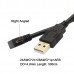 Left-Angled / Right Angled Micro USB Extension Cable (USB-A to Micro USB Extender Cord)