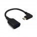 USB-C OTG Adapter | Short and Right Angle USB-C On-the-go Cable for Smartphones / Tablets USB-C OTG Adapter | Short and Right Angle USB-C On-the-go Cable for Smartphones / Tablets