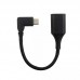USB-C OTG Adapter | Short and Right Angle USB-C On-the-go Cable for Smartphones / Tablets USB-C OTG Adapter | Short and Right Angle USB-C On-the-go Cable for Smartphones / Tablets