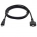 Panel Mount USB-C Male to USB-C Male Extension Cable