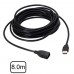 26 feet / 8 meters Super Long USB Extender Cord (USB A Male to A Female Extension Cable) 26 feet / 8 meters Super Long USB Extender Cord (USB A Male to A Female Extension Cable)