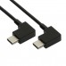 Right Angle USB-C to USB-C OTG Cable for DJI Drones Right Angle USB-C to USB-C OTG Cable for DJI Drones