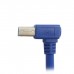 Super Short Right Angle USB 3.0 USB-B Male to USB 3.0 USB-A Male Extension Cable for Printer / Hard Disk / Scanner Super Short Right Angle USB 3.0 USB-B Male to USB 3.0 USB-A Male Extension Cable for Printer / Hard Disk / Scanner