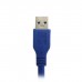 Super Short Right Angle USB 3.0 USB-B Male to USB 3.0 USB-A Male Extension Cable for Printer / Hard Disk / Scanner Super Short Right Angle USB 3.0 USB-B Male to USB 3.0 USB-A Male Extension Cable for Printer / Hard Disk / Scanner