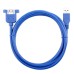 Super Long Panel Mount USB-A male to USB-A female Extension Cable / Adapter Cable / Extender Super Long Panel Mount USB-A male to USB-A female Extension Cable / Adapter Cable / Extender