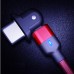 Braided USB Type C Fast Charging Cable (Swivel USB-C 3.1 180 degree Rotating Charge Cable) Braided USB Type C Fast Charging Cable (Swivel USB-C 3.1 180 degree Rotating Charge Cable)