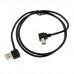 Double Right-Angled USB-B Printer Cable (USB-A male to USB-B male Extension Cable) Double Right-Angled USB-B Printer Cable (USB-A male to USB-B male Extension Cable)