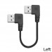 Right Angle USB A male to USB A male Cable Adapter Right Angle USB A male to USB A male Cable Adapter