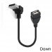 Right-Angle, Left-Angle, Down-Angle, Up-Angle USB A Male - USB A Female Cable Right-Angle, Left-Angle, Down-Angle, Up-Angle USB A Male - USB A Female Cable