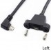 Super Short Panel Mount Micro USB Female to Right Angle Micro USB Male Cable (Pitch: 28mm) Super Short Panel Mount Micro USB Female to Right Angle Micro USB Male Cable (Pitch: 28mm)