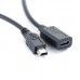 USB-C female to Mini USB Extension Cable | USB Type-C to Mini USB (USB 2.0) Cable USB-C female to Mini USB Extension Cable | USB Type-C to Mini USB (USB 2.0) Cable