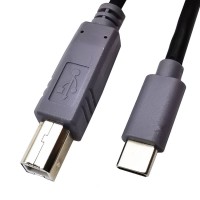 USB-C MIDI Cable | USB-C male to USB-B (USB 2.0) OTG Cable for music keyboard, Piano, Guitar USB-C MIDI Cable | USB-C male to USB-B (USB 2.0) OTG Cable for music keyboard, Piano, Guitar