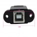 Panel Mount USB-B Famele to USB-A Extension Cable Panel Mount USB-B Famele to USB-A Extension Cable
