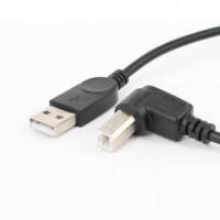 90 degree Up / Down / Right / Left Right-Angle USB-B Printer Extension Cable 90 degree Up / Down / Right / Left Right-Angle USB-B Printer Extension Cable