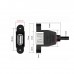 Pitch: 31mm Panel Mount USB-A Female to USB-A Male Extension Cable Pitch: 31mm Panel Mount USB-A Female to USB-A Male Extension Cable