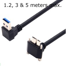 Super Long 90 Degree up-angled / Down-angled / Straight USB 3.0 Micro USB to Right Angle USB-A Extension Cable Super Long 90 Degree up-angled / Down-angled / Straight USB 3.0 Micro USB to Right Angle USB-A Extension Cable