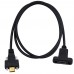 Pitch: 17mm Locking Panel Mount USB-C male to Pitch: 15mm Panel Mount USB-C Female Extension Cable Pitch: 17mm Locking Panel Mount USB-C male to Pitch: 15mm Panel Mount USB-C Female Extension Cable