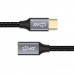 Long Sleeve Protection USB 3.1 / USB-C / USB Type C Male to Female Extender Cable Long Sleeve Protection USB 3.1 / USB-C / USB Type C Male to Female Extender Cable