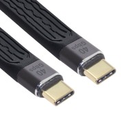 USB 4 USB-C to USB-C male to male (40Gbps, 100W, 8K) Flat and Slim Data Cable (suitable for Drone as a FPC) USB 4 USB-C to USB-C male to male (40Gbps, 100W, 8K) Flat and Slim Data Cable (suitable for Drone as a FPC)