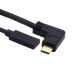 Left / Right 90-Degree-Right-Angle USB-C Male to USB-C Female Extension Cable (High Speed USB-C 10Gbps Extender)) Left / Right 90-Degree-Right-Angle USB-C Male to USB-C Female Extension Cable (High Speed USB-C 10Gbps Extender))