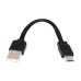 Super Short 13cm USB 2.0 Type-A Male to USB Micro Male Data Flat Slim FPC Cable for FPV & Disk & Phone Super Short 13cm USB 2.0 Type-A Male to USB Micro Male Data Flat Slim FPC Cable for FPV & Disk & Phone