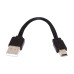 Super Short 13cm USB 2.0 Type-A Male to USB Mini Male Data Flat Slim FPC Cable for FPV & Disk & Phone Super Short 13cm USB 2.0 Type-A Male to USB Mini Male Data Flat Slim FPC Cable for FPV & Disk & Phone