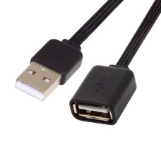 Super Short 13cm USB 2.0 Type-A Male to USB Type-A Female Data Flat Slim FPC Cable for FPV & Disk & Phone Super Short 13cm USB 2.0 Type-A Male to USB Type-A Female Data Flat Slim FPC Cable for FPV & Disk & Phone