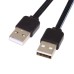 Super Short 13cm USB 2.0 Type-A Male to USB Type-A Male Data Flat Slim FPC Cable for FPV & Disk & Phone