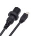 1 Meter / 3.3ft Waterproof Bulkhead Panel Mount Flush USB Mini (5Pin) male to female Extender Cable 1 Meter / 3.3ft Waterproof Bulkhead Panel Mount Flush USB Mini (5Pin) male to female Extender Cable