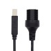 1 Meter / 3.3ft Waterproof Bulkhead Panel Mount Flush USB Type B USB-B male to female Extender Cable 1 Meter / 3.3ft Waterproof Bulkhead Panel Mount Flush USB Type B USB-B male to female Extender Cable