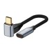 Up Angled / Down Angled USB-C (USB 3.1) Male to USB-C Female Extender Cable (10Gbps 100W) Up Angled / Down Angled USB-C (USB 3.1) Male to USB-C Female Extender Cable (10Gbps 100W)