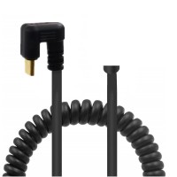 180 degree Back-Angled USB-C to USB-C Coiled Stretch / Curl Spring Retractable Cable 180 degree Back-Angled USB-C to USB-C Coiled Stretch / Curl Spring Retractable Cable