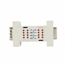 RS232 to RS232 LED Breakout Tester / Serial DB9 male to female Interface Port Mini Analyzer Loop Back with LED Indicator RS232 to RS232 LED Breakout Tester / Serial DB9 male to female Interface Port Mini Analyzer Loop Back with LED Indicator
