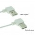90 Degree Right Angle USB-A to Lightning Cable for iPhone Data Sync / Charging 90 Degree Right Angle USB-A to Lightning Cable for iPhone Data Sync / Charging