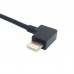 USB to 90 Degree Right Angle Lightning Cable for Data / Charging iPhone / iPad / iPod USB to 90 Degree Right Angle Lightning Cable for Data / Charging iPhone / iPad / iPod