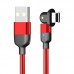 Braided USB Lightning Charging Cable (Swivel iPhone Lightning 180 degree Rotating Charge Cable) Braided USB Lightning Charging Cable (Swivel iPhone Lightning 180 degree Rotating Charge Cable)