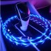 Water Flowing LED Light USB-A iPhone Charge Cable Water Flowing LED Light USB-A iPhone Charge Cable